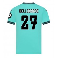 Wolves Jean-Ricner Bellegarde #27 Vonkajší futbalový dres 2025-26 Krátky Rukáv